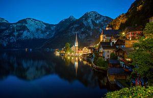 Blaue Stunde Hallstatt