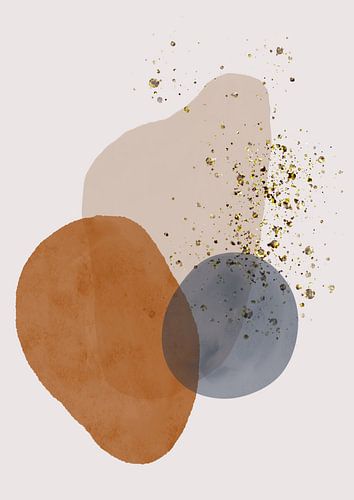 Modernes abstraktes Aquarell