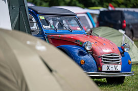 Kamperen met de 2CV