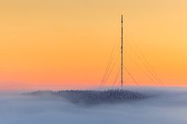 Tour de télévision dans la brume du PN de Koli sur Martijn Smeets