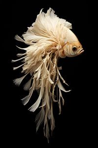 The elegant fish by Digitale Schilderijen