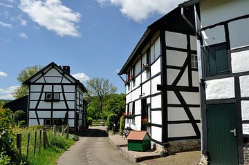 Half-timbered houses in Diependal, municipality of Gulpen Wittem by Leo Langen