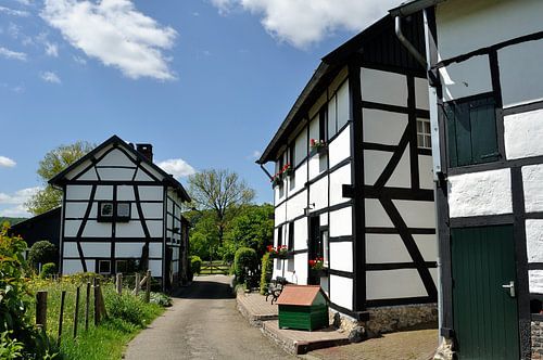 Maisons à colombages à Diependal, commune de Gulpen Wittem sur Leo Langen
