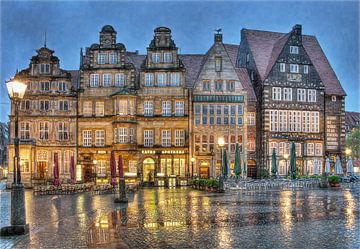 Grote Markt - Bremen van Mike Bing