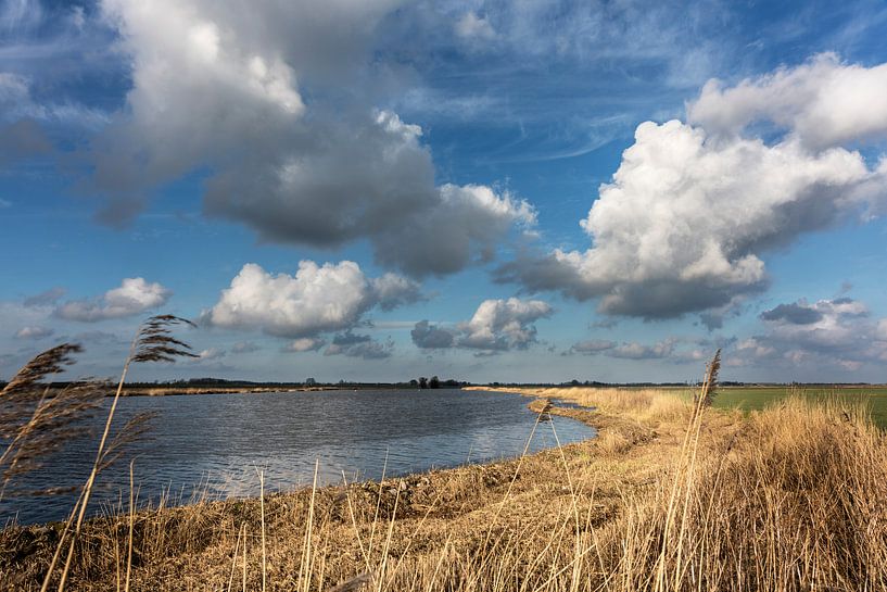 Die Reitdiep in Groningen, Niederlande von Bo Scheeringa Photography