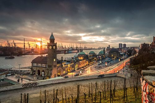 Sunset Harbour | Hamburg