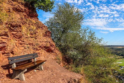 Bench near viewpoint