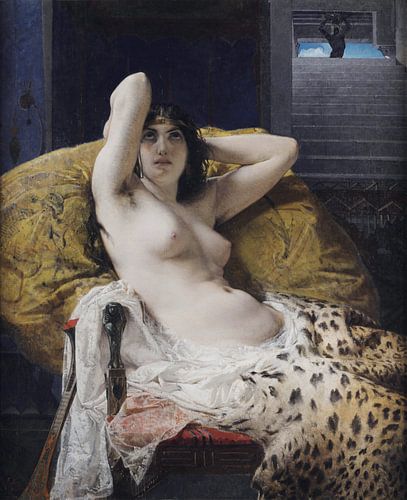 Cleopatra, Mosè Bianchi - 1865