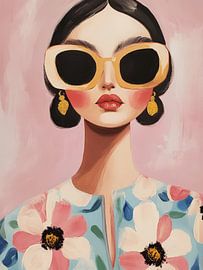 Glasses Bigger Than My Problems by Carla Van Iersel