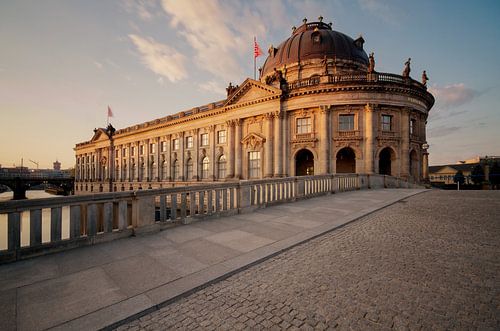 Bode Museum bij zonsopgang