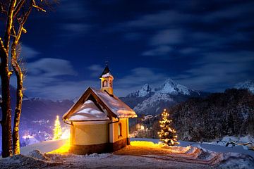 Weihnachten in den Bergen von Marika Hildebrandt FotoMagie