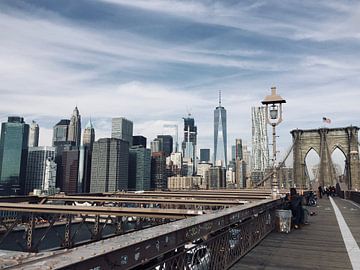 New York Skyline van Lara Giesing