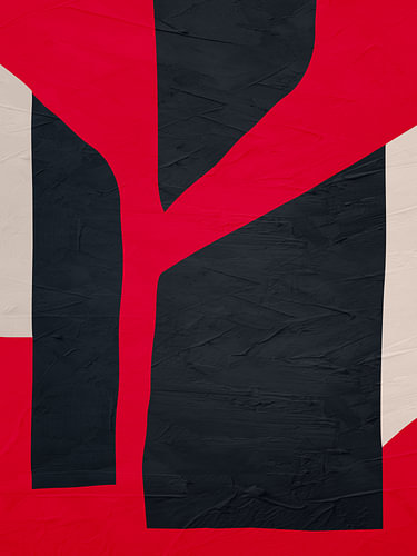 Art abstrait géométrique moderne