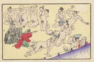 Penis-Wettbewerb, Kawanabe Kyôsai