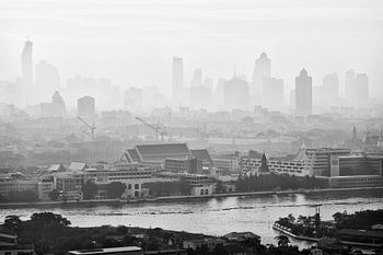 Een vroege ochtend in Bangkok