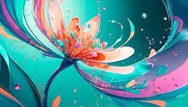 Bloemen in kunst en design