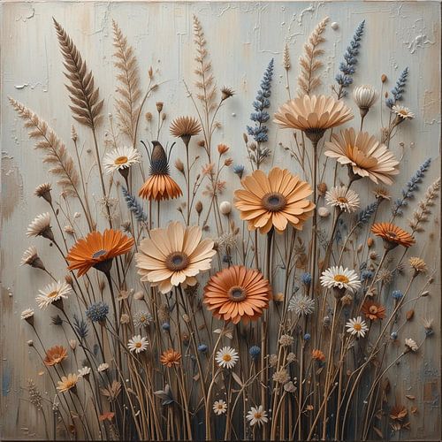 Textuurweide: een symfonie van aardetinten