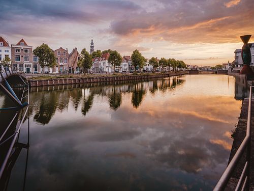 Lever de soleil sur Middelburg