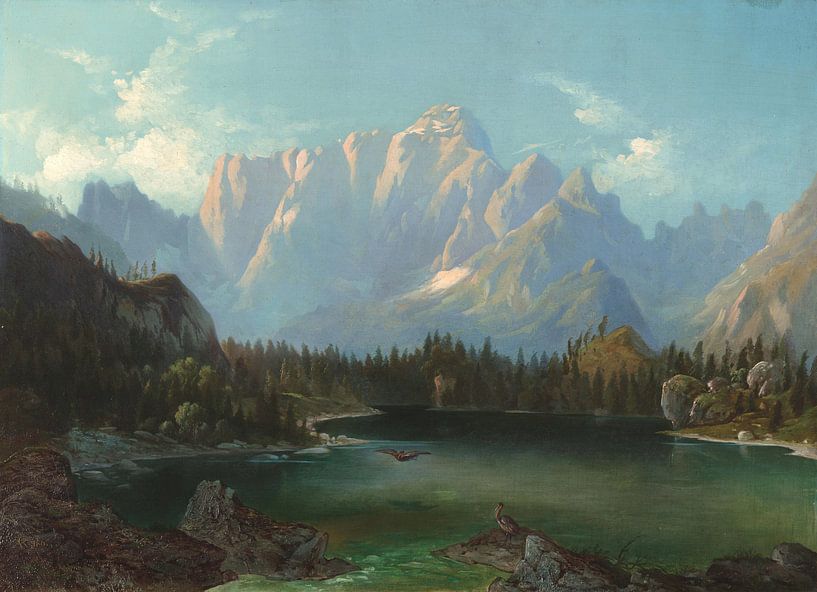 Anton Karinger~More under Mangart by finemasterpiece