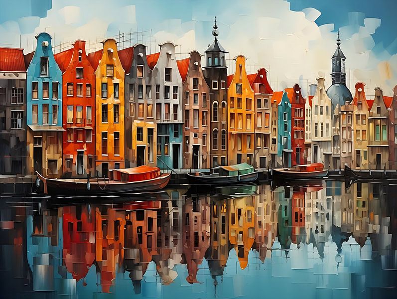 Amsterdamse grachtengordel by PixelPrestige