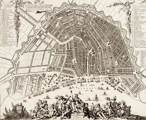 Amsterdam, Romeyn de Hooghe, 1754