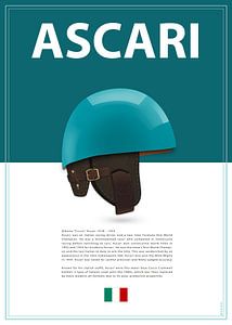 Alberto Ascari Racing Helmet