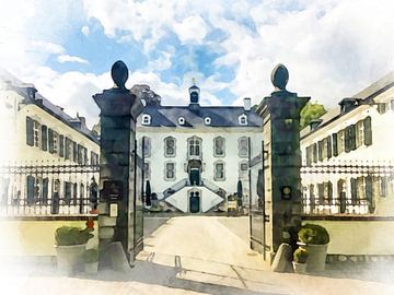 Vaals, Vaalsbroek Castle. by Danny de Klerk