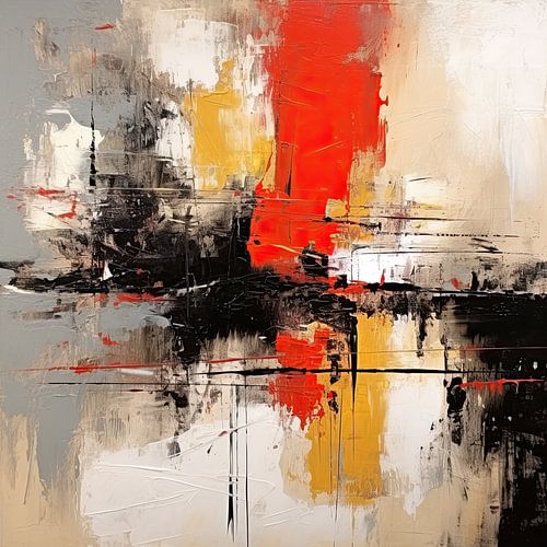 Trendy modern abstrakt