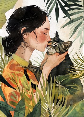 Kitty ik hou van je #kat