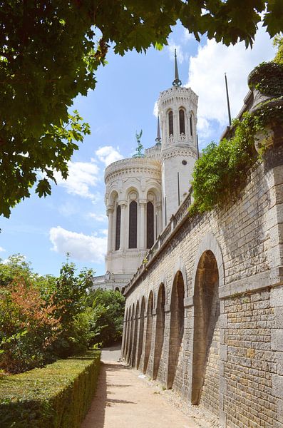 Le Jardin de la Basilique de Fourvière – Photographie de Voyage à Lyon par Carolina Reina Photography
