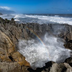 Pancake Rocks (South Island New Zealand) by Niko Kersting