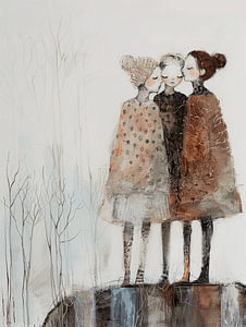 Freundinnen, Illustration