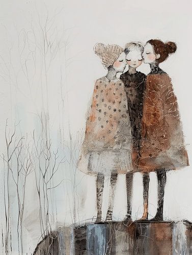 Freundinnen, Illustration