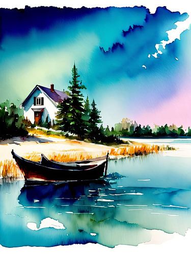 Thuis op het platteland