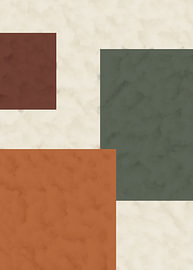 Earth Tone Geometric Abstract Background with Watercolor Texture by Wisnu Xiao