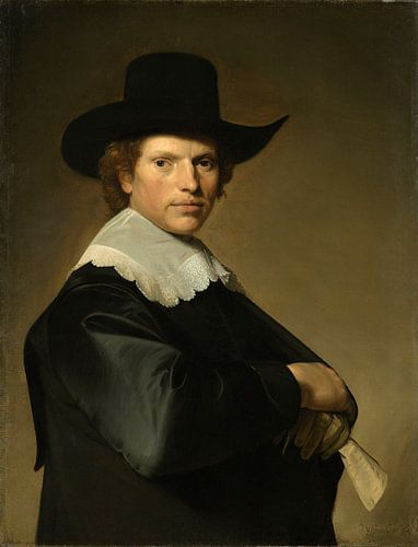 Portret van een man, Johannes Cornelisz. Verspronck