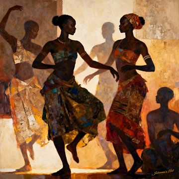 Cultural Pulse van Johannas Art Creations