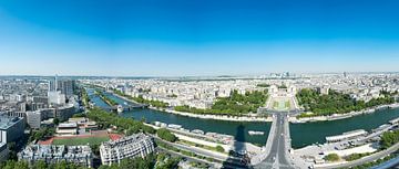 Uitzicht vanaf de Eiffeltoren van Sven Frech
