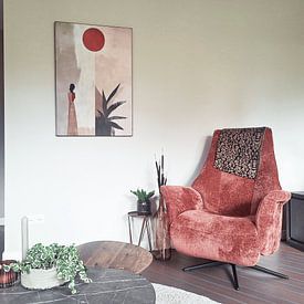 Photo de nos clients: Taupe & Peinture beige par La collection ARTEO, sur ArtFrame
