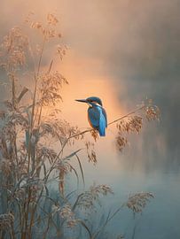 IJsvogel bij Zonsopkomst van But First Framing