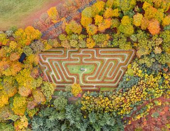 Le labyrinthe de Ruurlo aux couleurs de l'automne !