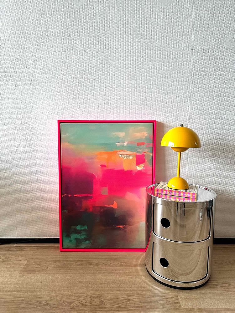 Buntes modernes abstraktes Gemälde, von Studio Allee