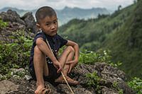 Little Boy in Rural Vietnam