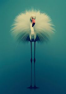 Zeitloser Flamingo