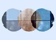 Scandinavian Nature Minimalism Light Blue Grey by Mad Dog Art thumbnail