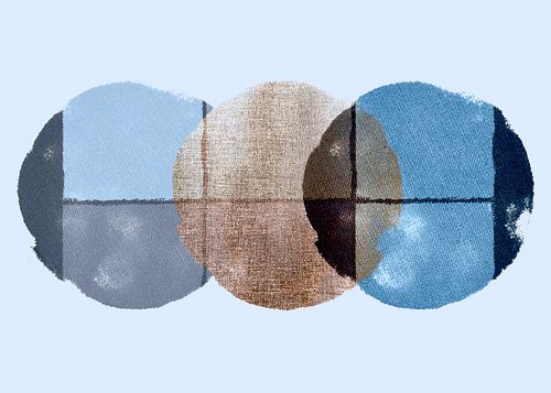 Scandinavisch Natuur Minimalisme Lichtblauw Grijs