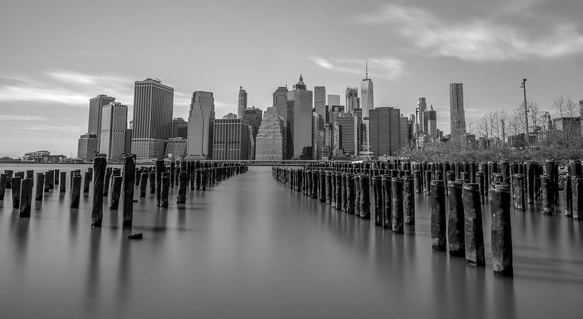 Manhattan skyline par Rene Ladenius Digital Art