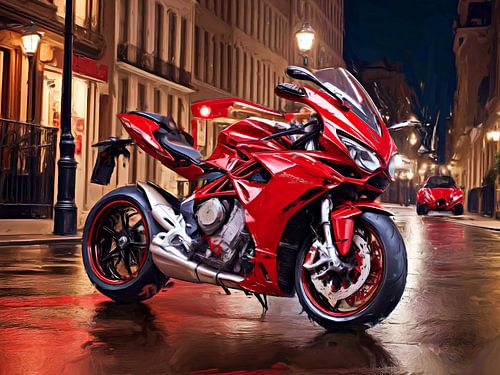 Un'affascinante italiana: la MV Agusta