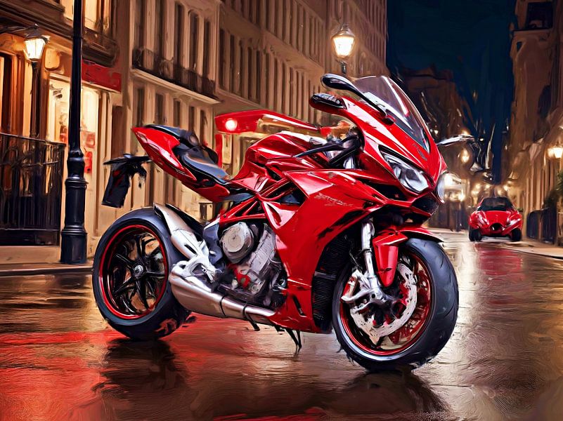 Un'affascinante italiana: la MV Agusta von DeVerviersBelgium