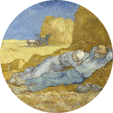Vincent van Gogh. Rustende boeren